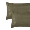 Looms of India Premium Cotton Blend Bedsheet Set - King Size, Coffee, 210 TC, Soft Sateen Weave - Image 3